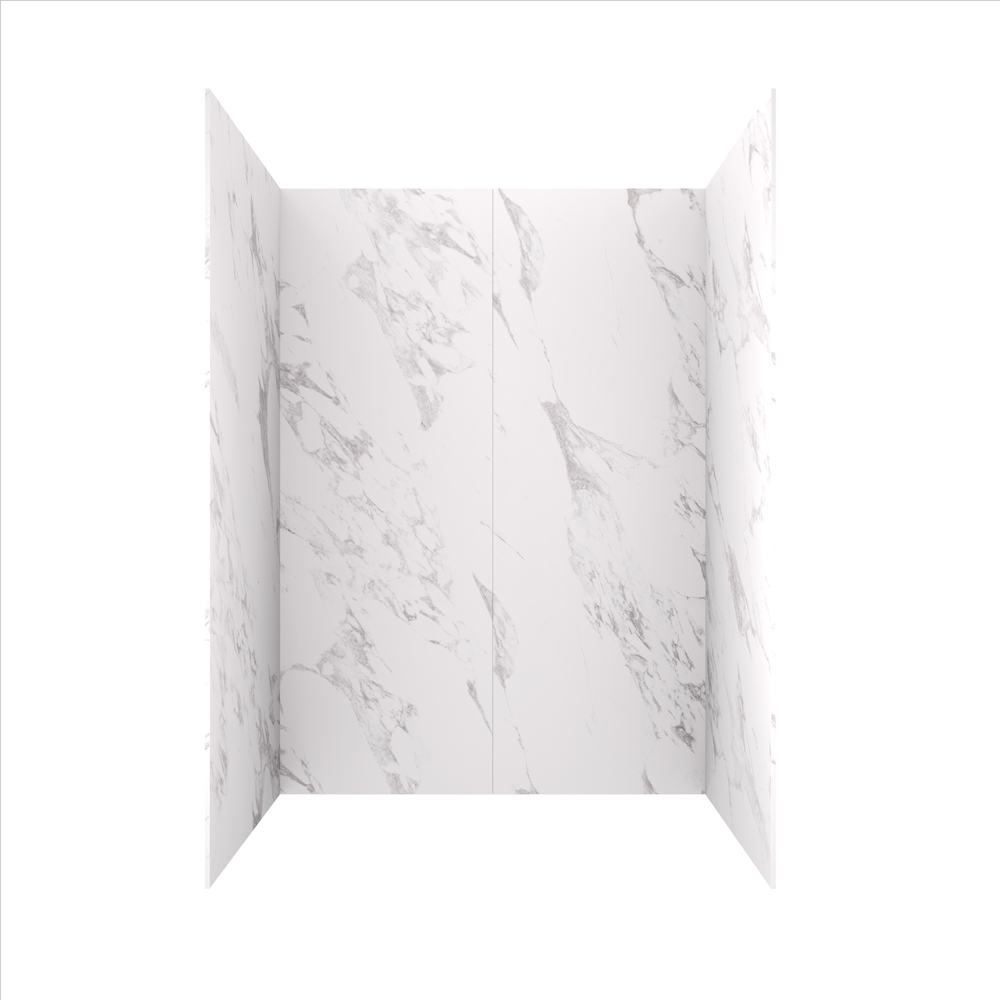 marble design shower walls set
