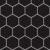 Hexagons Black